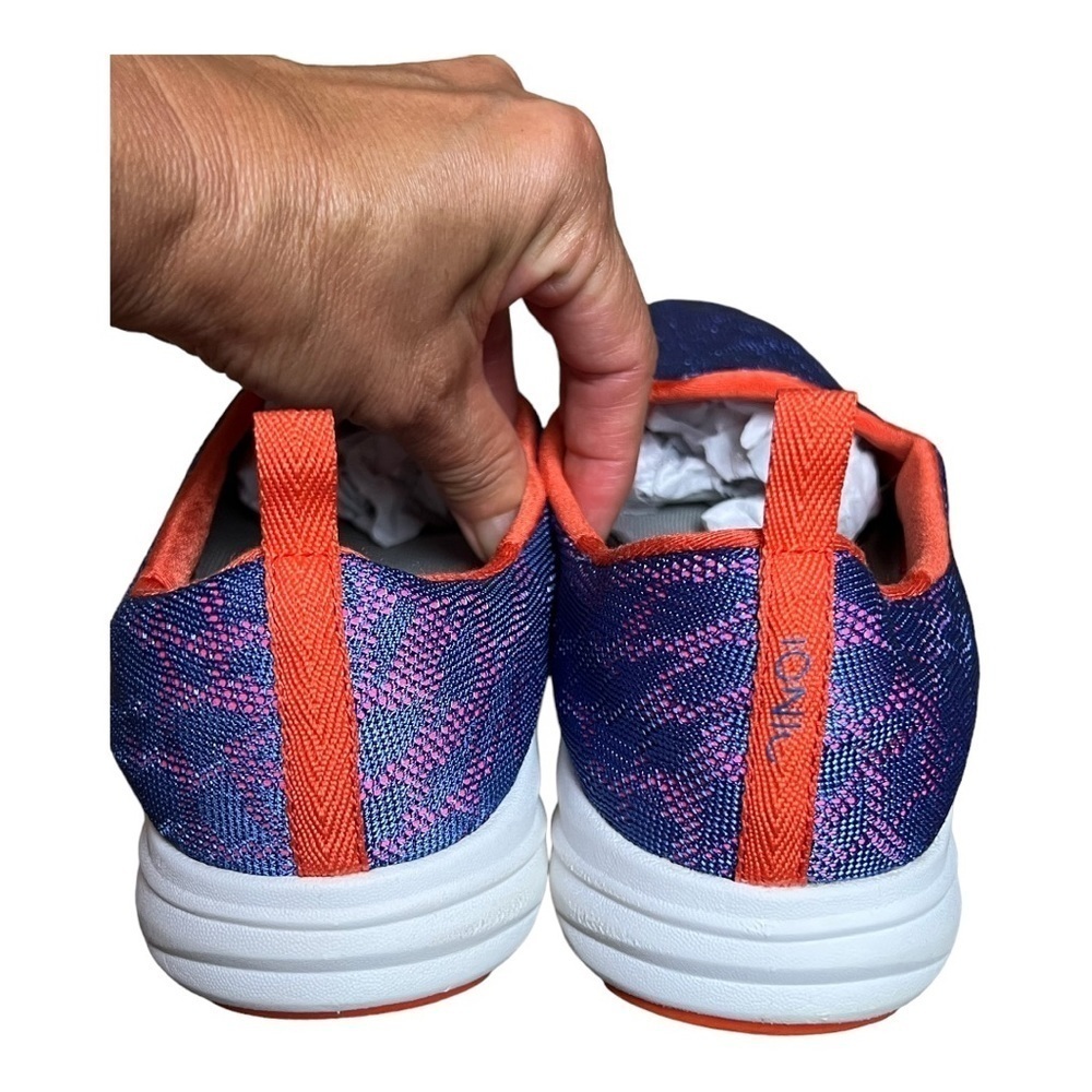 Vionic Hydra Slip On Sneaker Purple Orange mesh Size 9.5 - Picture 4 of 7
